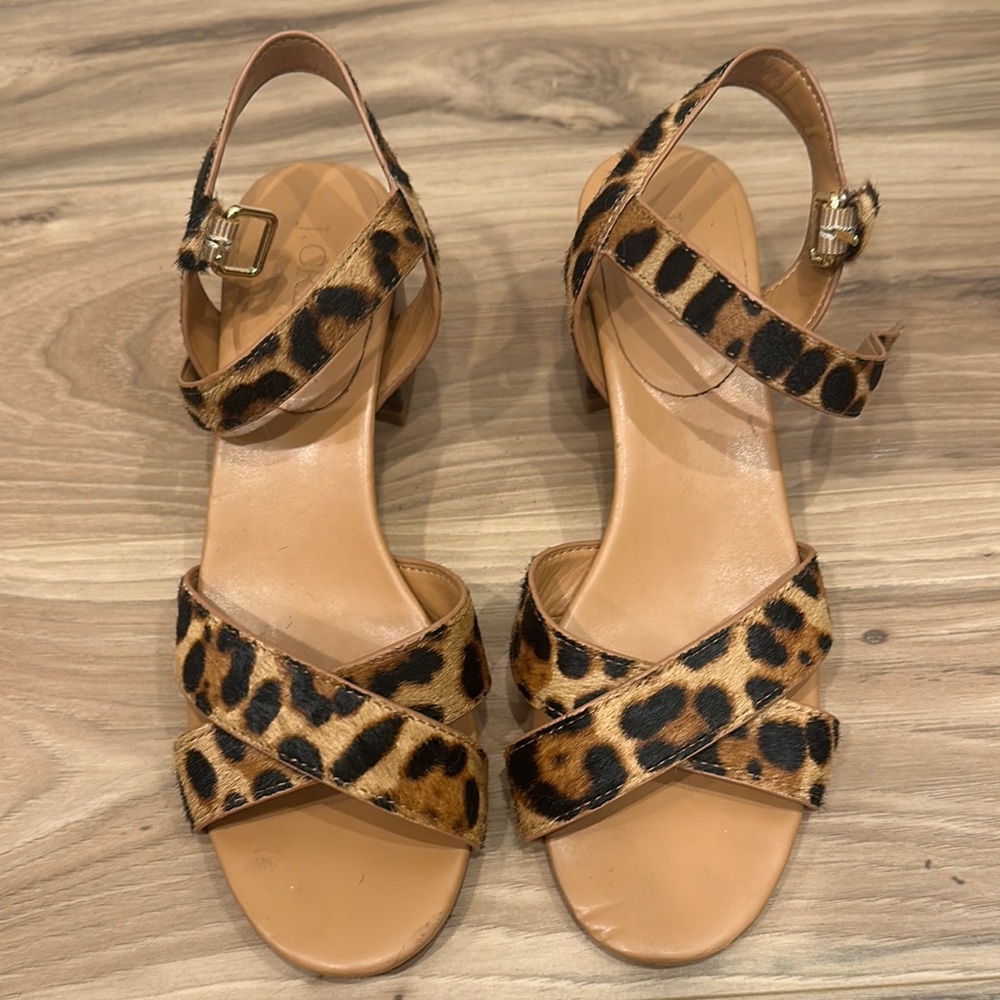 J Crew Leopard Print Women's Heels